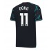 Manchester City Jeremy Doku #11 Voetbalkleding Derde Shirt 2023-24 Korte Mouwen